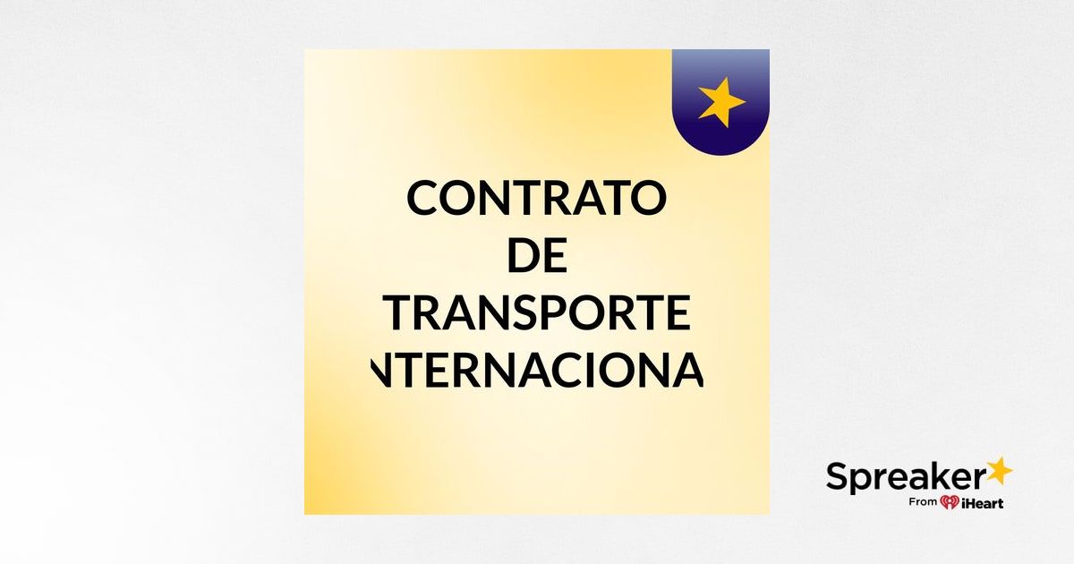 CONTRATO DE TRANSPORTE INTERNACIONAL